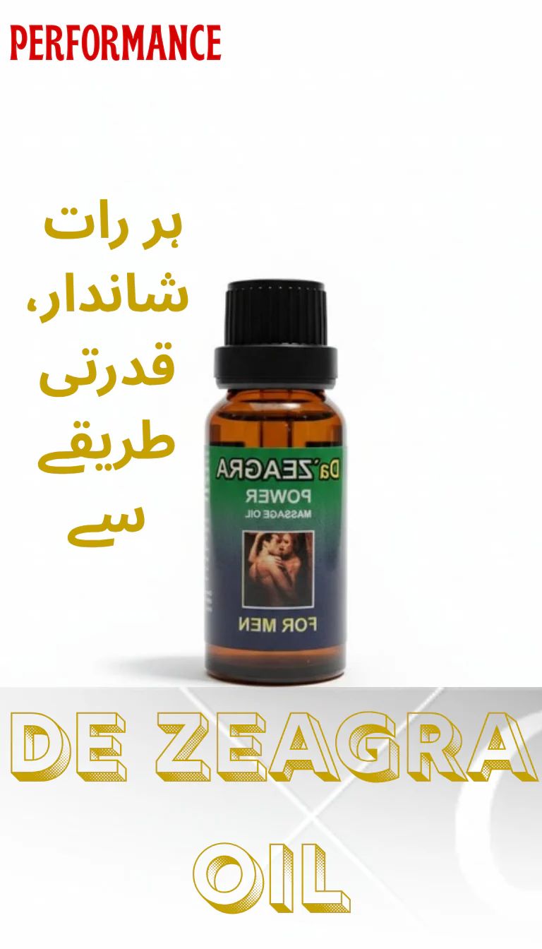 Da Zeagra Herbal Oil Pure Solution For Men
